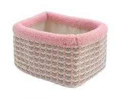 Little Naturals 580-001-00055 Korb, Mixed rosa/sand/off-white