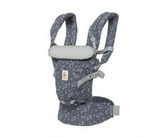 Ergobaby Babytrage für Neugeborene ab Geburt, Adapt 3-Positionen Babybauchtrage Rückentrage, Pink Digi Camo Cool Air Mesh