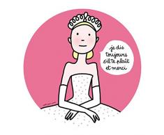 Prinz & Prinzessin PC980J Dessertteller, je dis toujours sil te plaît et merci