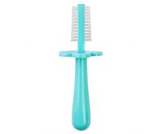 Grabease Doppelseitige Zahnbürste, Blaugrün, 0,18 kg
