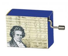 Fridolin 58161 Spieluhr Beethoven - Ode an die Freude / Portrait mit Noten
