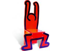 Vilac 9295 Keith Haring Stuhl, Rot