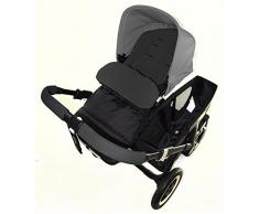 Fußsack/COSY TOES kompatibel mit Mountain buugy Cosmopolitan Kinderwagen black jack