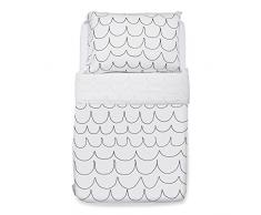 Snüz Bettdecke und Kissenbezug Wave Mono