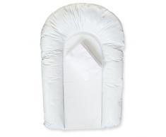PMP Set Wickelauflage PVC + Bezug weiß 50 x 75 cm