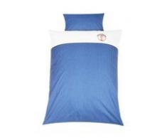 My Julius 8420010543 - Bettwäsche mit Applikation Seepferdchen, Größe: 80 x 80 / 35 x 40 cm