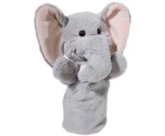 Heunec 394070 Handspielpuppe Elefant, grau
