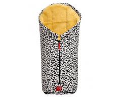 Kaiser Iglu Lammfellfußsack 67204125, schwarz / leo