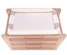 Albero Bambino Kommode Wickelunterlage/Ankleidezimmer für Creme/Ecru