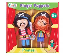Fiesta Crafts Fingerpuppen Piraten-Set (2-teilig)