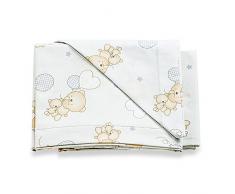 ITALBABY 020.1000 – 002 set 3 lenzuoline für Kinderbett