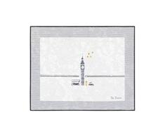 Petit Lazzari Cities Kinderteppich, 90 x 115 cm, Grau