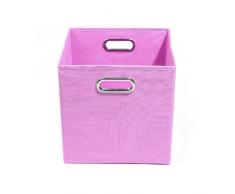 Modern Littles Aufbewahrungskiste, zusammenklappbar, Rosa