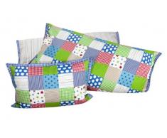 Lief! 8410112363 Bettwäsche, Patchwork Boys, Größe 100 x 135 cm
