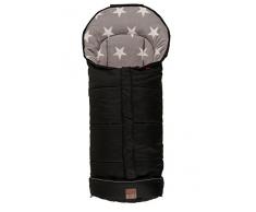 Kaiser Kinderwagen Fußsack Jooy, schwarz Starprint
