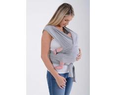 Dreamgenii Snuggleroo Babytrage, Hellgrau