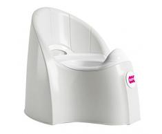 OK Baby N38916835X Pasha - das futuristische Töpfchen für entspannte Geschäfte, weiß