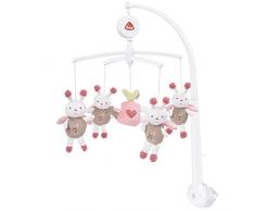 Fehn 068122 Musik Mobile Garden Dreams – Spieluhr-Mobile mit süßen Bienen – Für Babys von 0-5 Monaten – Höhe: 65 cm, ø 40 cm