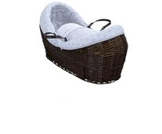 Clair de Lune Babybett, dunkel (grau, meliert)