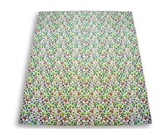 Ideenreich 2258 Krabbel- und Spieldecke King Size Decke, Eichhörnchen,150 x 180 cm, grün