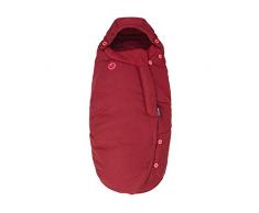Maxi-Cosi Fußsack, kuschelig warmer Universal Winterfußsack, passend für fast alle Kinderwagen und Buggys, nutzbar ab der Geburt bis ca. 3,5 Jahre, essential red