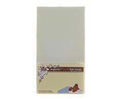 DK Glovesheets Bettlaken für Kinderbetten und Babybetten (Organic Creme)