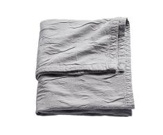 Sonnenstrasse 11 2652026 Babydecke / Kuscheldecke Flowers Blume, 120 x 150 cm, grau