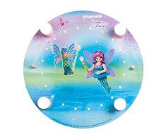 ELOBRA Deckenleuchte PLAYMOBIL Fairies, 20 LEDs warmweiß, 230V, E14, max 4 x 40 Watt, Serienschaltung, 136225
