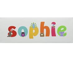 Feel Good Art Galerie verpackt Leinwandbild für Kinderzimmer, die Solide Front Panel, 15 x 42 cm