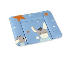 Sterntaler Bedruckte Wickelauflage Emmi, Blau, 72 x 85 cm