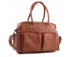 Kidzroom Wickeltasche - 19 L - Mit Wickelauflage und Isolierflaschenhalter