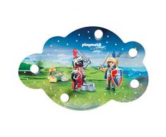 ELOBRA Bildwolke PLAYMOBIL Knights, Wand-/ Deckenleuchte, 40 LEDs warmweiß, 230V, E14, max 5 x 40 Watt, 137185