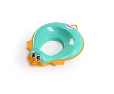 OkBaby, Kinder Toilettensitz Ducka Sitzverkleinerer für Kinder mit griffiger Rand türkis