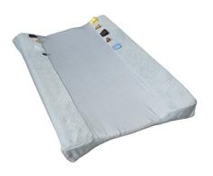 Snoozebaby Happy Dressing Wickelauflage, 45 x 70 cm, Blau