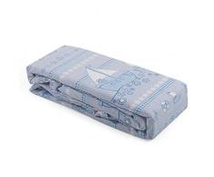 Junior Joy 6074BL Bett Flanell Blatt, blau