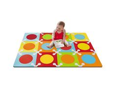 Skip Hop Playspots Schaumfliesen, Spielteppich, Bold Brights, kräftig bunt