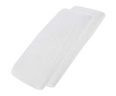 2 x Kleinkind/Junior Bett 100% Baumwolle Jersey Spannbettlaken Spannbetttuch Weiß 140 x 70 cm