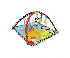 Sotech - Kinder-Spieldecke, Baby-Spieldecke, Pandas pattern, Pädagogisches Spielzeug: (1x) Plüschrassel Spielzeug (1x) Plastikrassel Spielzeug (1x) Stoffbuch (1x) Spiegel (1x) Beißring, Standard/Zertifizierung: ROHS