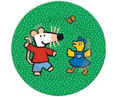 Mausi Mm921J Dessertteller, 20 cm, grün