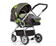 Gesslein 204330102205 Kinderwagen M4 inklusive C1 Tragetasche, silber