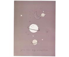 Bimbi Casual Pack 4 Laminas Decoracion 151 Planet 507 06 Unisex - Baby Wandaufkleber