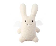 Trousselier - Musik Plüschtier - Engelhase - Romeo & Julia Musik - 24 cm hoch - Chic - Ideales Geburtsgeschenk - Maschinenwaschbar - Farbe elfenbein