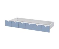 Noukies F1310.21 Blue Mountains Schublade/Schreibtisch für bett, 70 X 140 cm, blau
