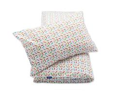 Pepi Leti 685843715320 Gefieder Premium Hochwertige Kinderbettwäsche, mehrfarbig