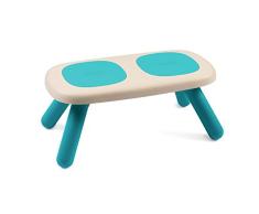 Smoby - Kid Bank Blau – Design Kinderbank für Kinder ab 18 Monaten, für Innen und Außen, Kunststoff, ideal für Garten, Terrasse, Kinderzimmer
