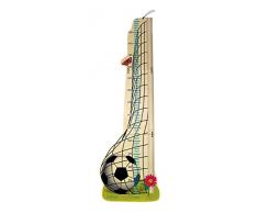 Hess Holzspielzeug 14627 - Messlatte Fußball aus Holz, ca. 75 x 23 cm