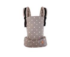 Tula Free-To-Grow Babytrage für Neugeborene ab Geburt, Ergonomisch Baby-Tragetasche Bauchtrage Rückentrage (Sleepy Dust)
