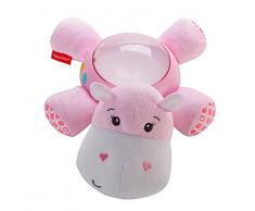 Fisher-Price FGG89 Schlummerlicht Spieluhr Nachtlicht mit Sternenlicht inkl. Melodien und Naturgeräusche, ab 0 Monaten, rosa