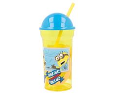 STOR Dome Clear Straw Tumbler Minions Fun Land Unisex