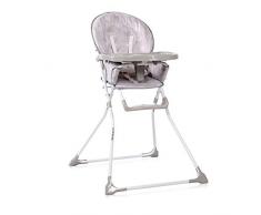 Lorelli Hochstuhl für Babys, Cookie, Grau, 1 Stück